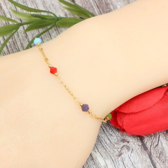 "Trendy Handmade Bracelet – A Stylish Gift for Women & Girls, MAR091551 - Picture 3 of 10